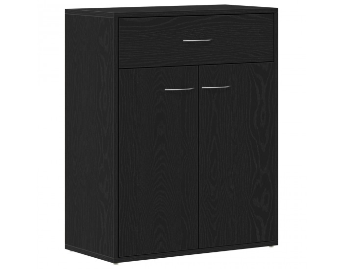 Сайдборд Sonata H Черен Дъб 60x30x75 см от Инженерна Дървесина