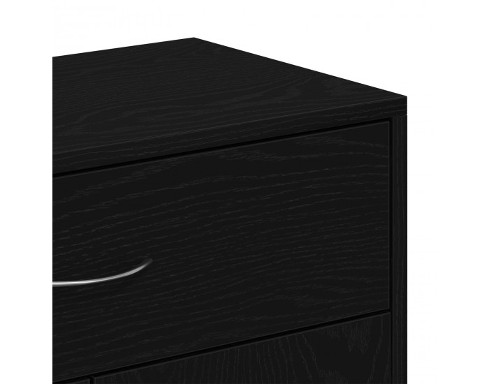 Сайдборд Sonata H Черен Дъб 60x30x75 см от Инженерна Дървесина