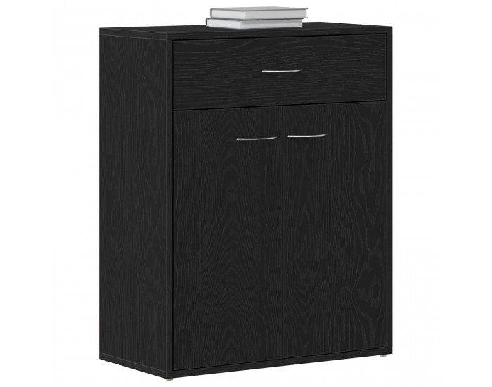 Сайдборд Sonata H Черен Дъб 60x30x75 см от Инженерна Дървесина