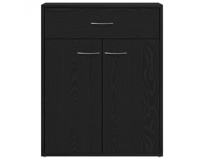 Сайдборд Sonata H Черен Дъб 60x30x75 см от Инженерна Дървесина