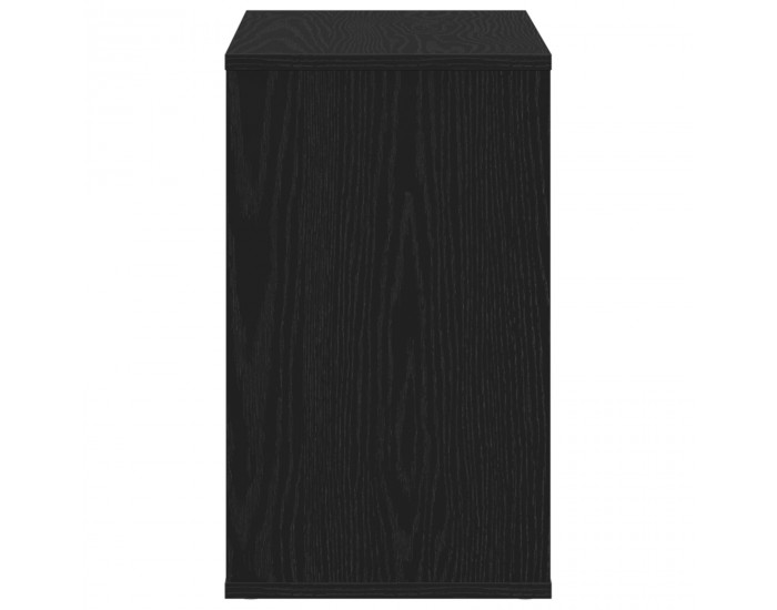 Страничен шкаф Sonata H Черен дъб 60x30x50 см, Инженерна дървесина