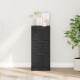 Sonata H Черен дъбов шкаф 30x30x70 см изработен от инженерна дървесина