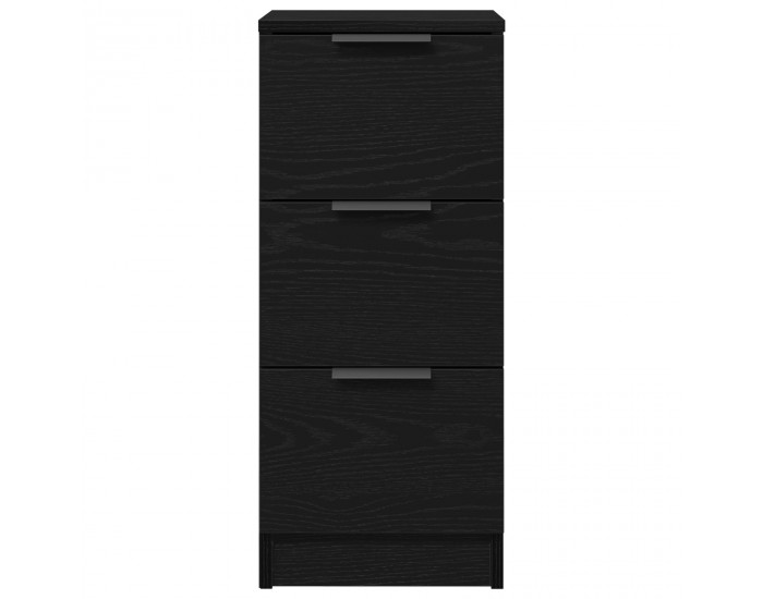 Sonata H Черен дъбов шкаф 30x30x70 см изработен от инженерна дървесина