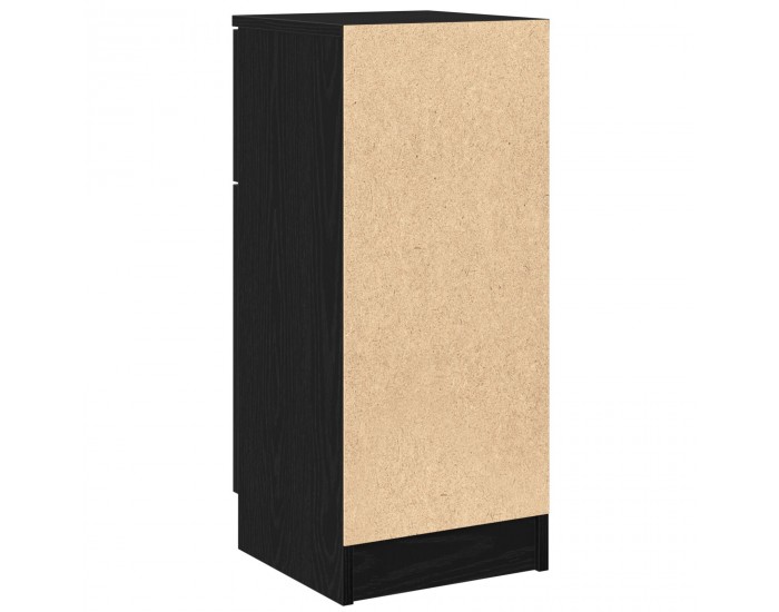 Sonata H Черен дъбов шкаф 30x30x70 см изработен от инженерна дървесина