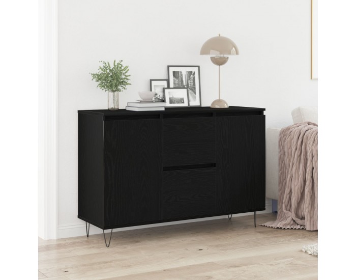 страничен шкаф Sonata H Черен Дъб 101,5x35x70 см Инженерна дървесина страничен шкаф Sonata H Черен Дъб 101,5x35x70 см Инженерна дървесина