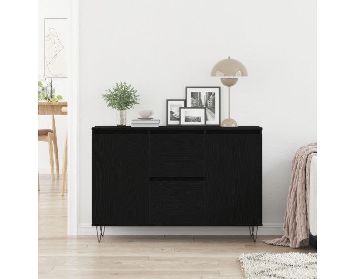 страничен шкаф Sonata H Черен Дъб 101,5x35x70 см Инженерна дървесина страничен шкаф Sonata H Черен Дъб 101,5x35x70 см Инженерна дървесина