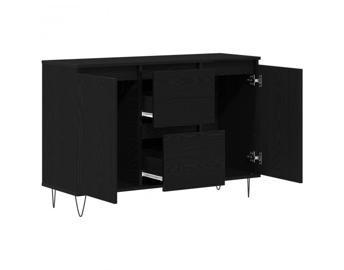 страничен шкаф Sonata H Черен Дъб 101,5x35x70 см Инженерна дървесина страничен шкаф Sonata H Черен Дъб 101,5x35x70 см Инженерна дървесина