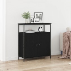 Sonata H Стенен шкаф Черен дъб 69,5x34x90 см Издържливо дърво - Шкафове, Витрини, Модулни секции