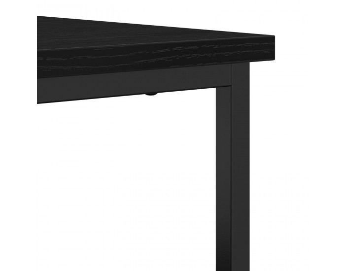 страничен шкаф Sonata H Черен дъб 70x30x80 см от инженерна дървесина