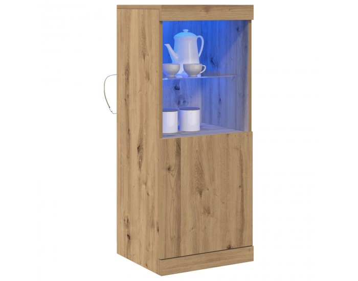 страница на Sonata H с LED осветление, занаятчийски дъб, 41x37x100 см страница на Sonata H с LED осветление, занаятчийски дъб, 41x37x100 см