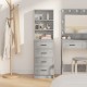 Sonata H Висок шкаф Бетон grey 40x41x135 см От инженерна дървесина