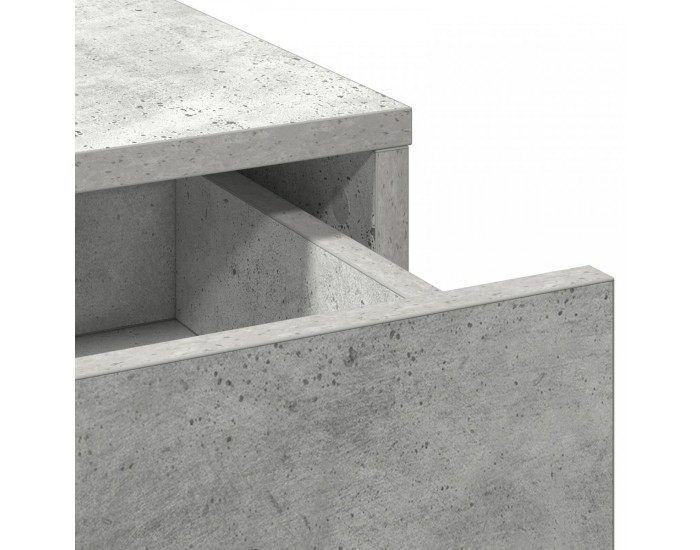 Sonata H Висок шкаф Бетон grey 40x41x135 см От инженерна дървесина