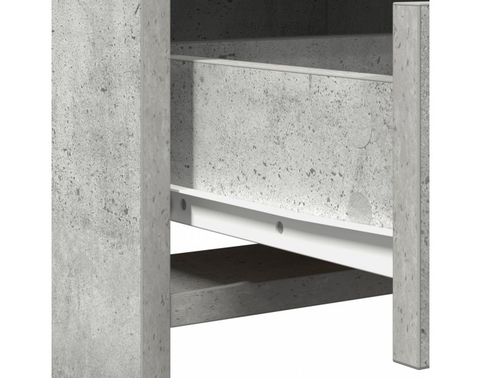 Sonata H Висок шкаф Бетон grey 40x41x135 см От инженерна дървесина
