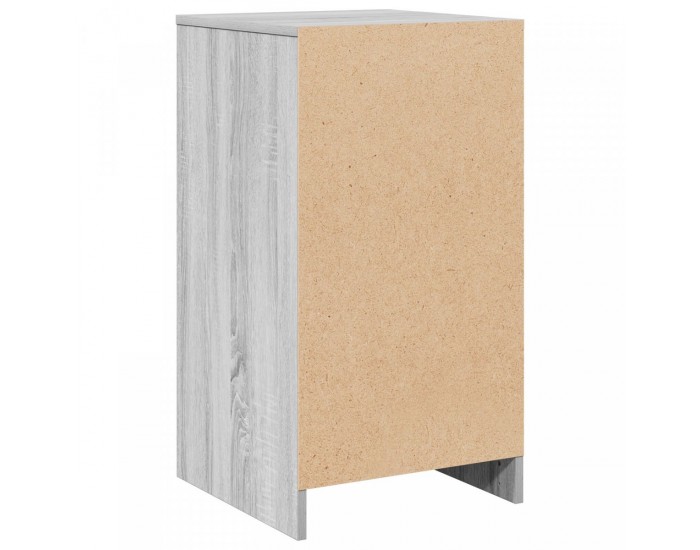 Sonata H сив шкаф 40x41x75 см от инженерна дървесина