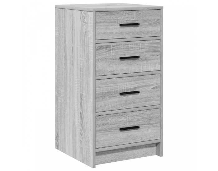 Sonata H сив шкаф 40x41x75 см от инженерна дървесина