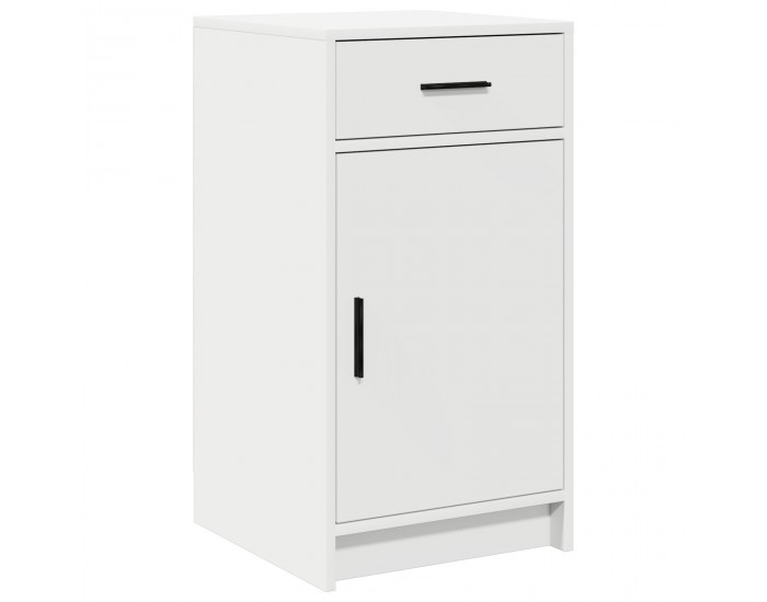 Sonata H Стенен шкаф Бяло 40x41x75 см от инженерна дървесина