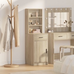 Sonata H Висок шкаф Сонома дъб 40x41x135 см Инженерна дървесина - Дневна