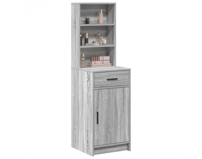 Sonata H Висок шкаф  Сив сонома 40x41x135 см Инженерна дървесина
