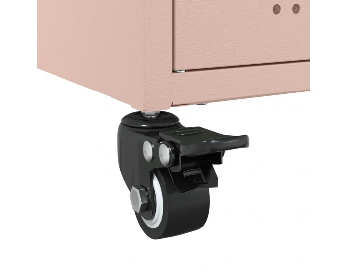 Sonata H Бюфет, розов, 100,5x39x72 см, стомана