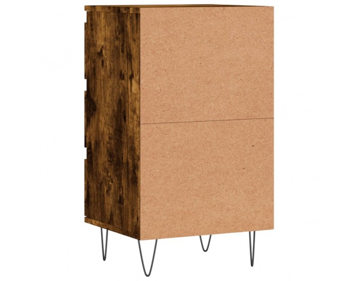 Sonata H Бюфет опушен дъб 40x35x70 см инженерно дърво