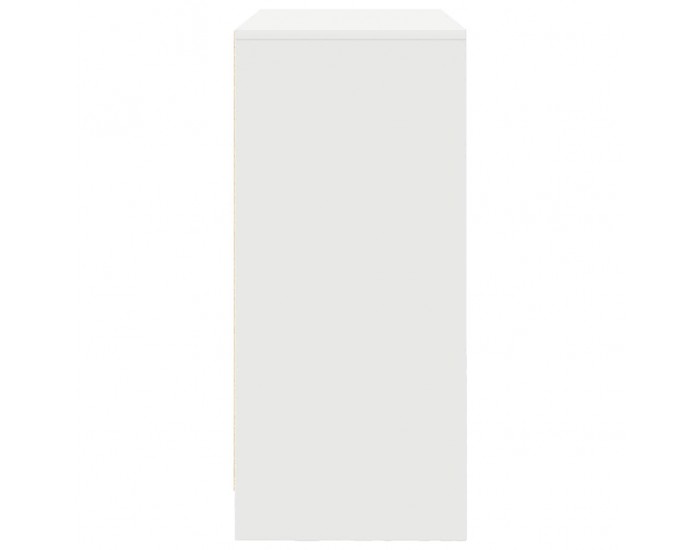 Sonata H Бюфет с чекмеджета и вратички, бял, 70,5x34x74,5 см