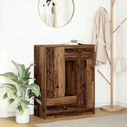 Sonata H Бюфет с чекмеджета и вратички, старо дърво, 73x31x90 см - Дневна