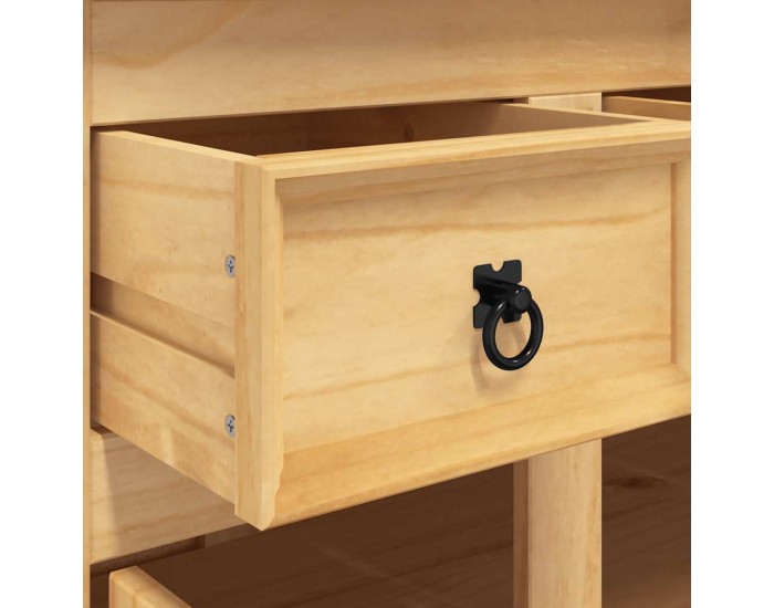 Sonata H Висок шкаф Corona, кафяв, 112x43x196 см, мексикански бор масив