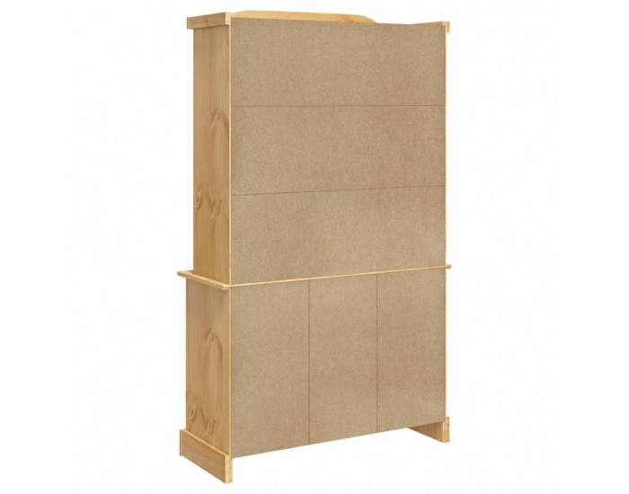 Sonata H Висок шкаф Corona, кафяв, 112x43x196 см, мексикански бор масив
