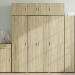 Sonata H Висок шкаф, сонома дъб, 70x42,5x185 см, инженерно дърво - Шкафове, Витрини, Модулни секции