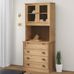 Sonata H Висок шкаф VIGO, 80x40x176 см, бор масив - Дневна