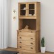 Sonata H Висок шкаф VIGO, 80x40x176 см, бор масив