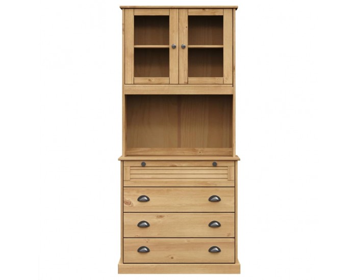 Sonata H Висок шкаф VIGO, 80x40x176 см, бор масив