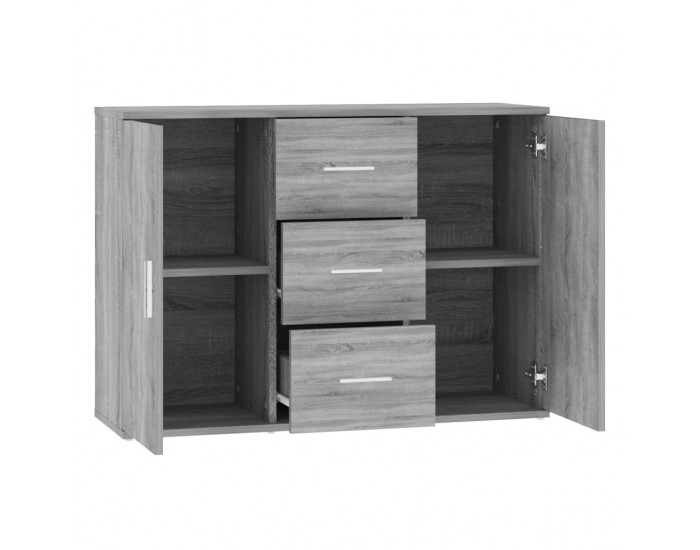 Sonata H Бюфет, сив сонома, 91x29,5x65 см, инженерно дърво Sonata H Бюфет, сив сонома, 91x29,5x65 см, инженерно дърво