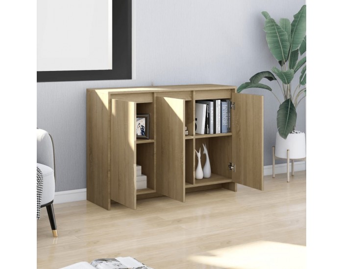 Sonata H Бюфет, дъб сонома, 102x33x75 см, инженерно дърво