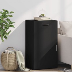 Sonata H Бюфет, черен, 50x42,5x93 см, инженерно дърво - Дневна