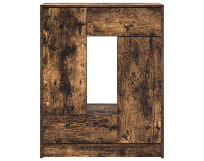 Sonata H Бюфет с чекмеджета и вратички, опушен дъб, 73x31x90 см Sonata H Бюфет с чекмеджета и вратички, опушен дъб, 73x31x90 см