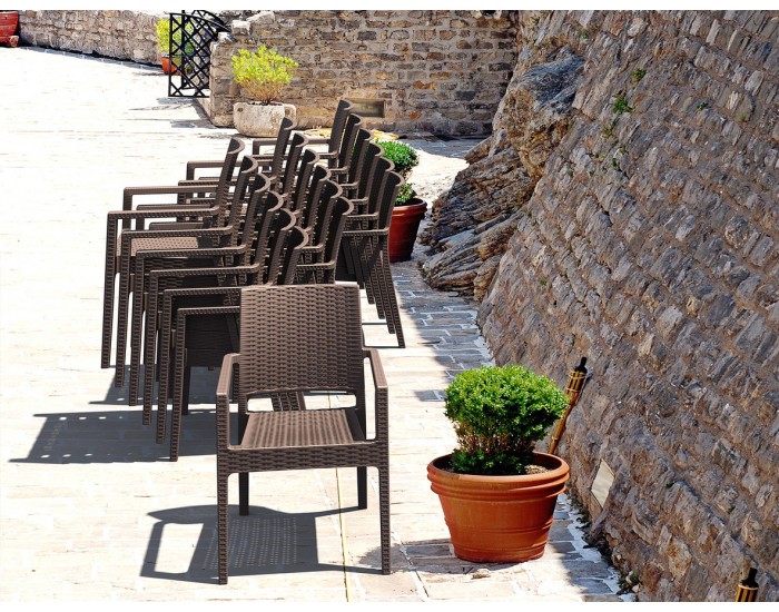 Стол Ибиза бял