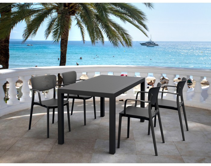 Стол Лофт черен