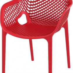 Стол Еър XL червен полипропилен - Bogdan Furniture Am