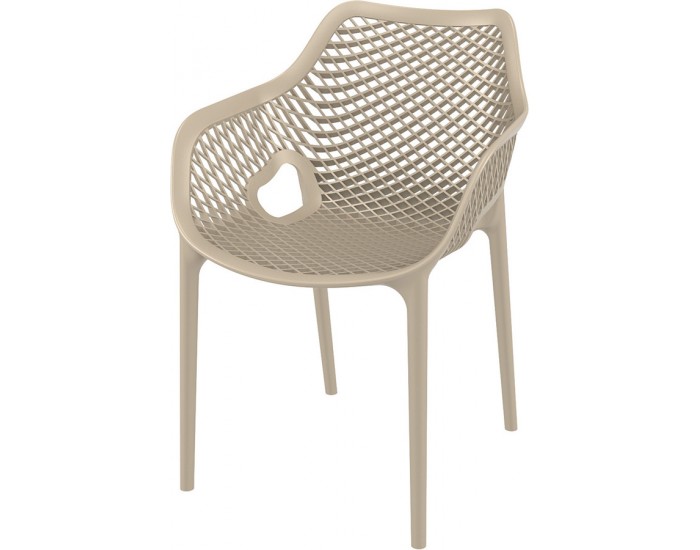 Стол Еър XL бежов полипропилен