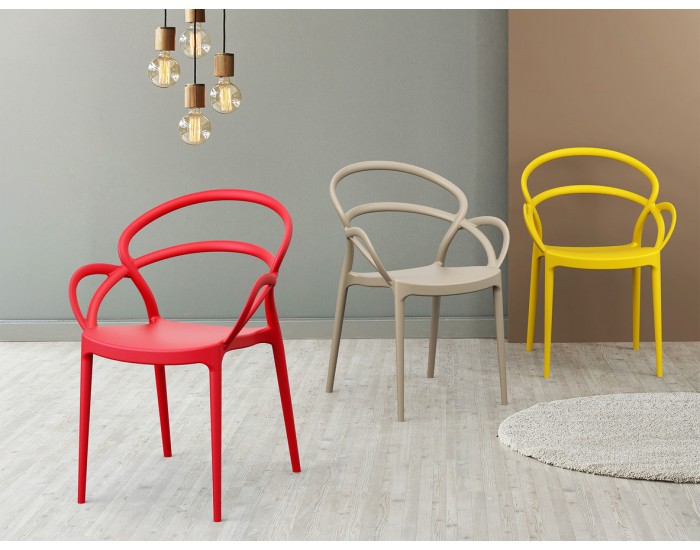 Стол Мила жълт