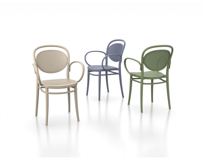 Стол Марсел XL маслено зелен