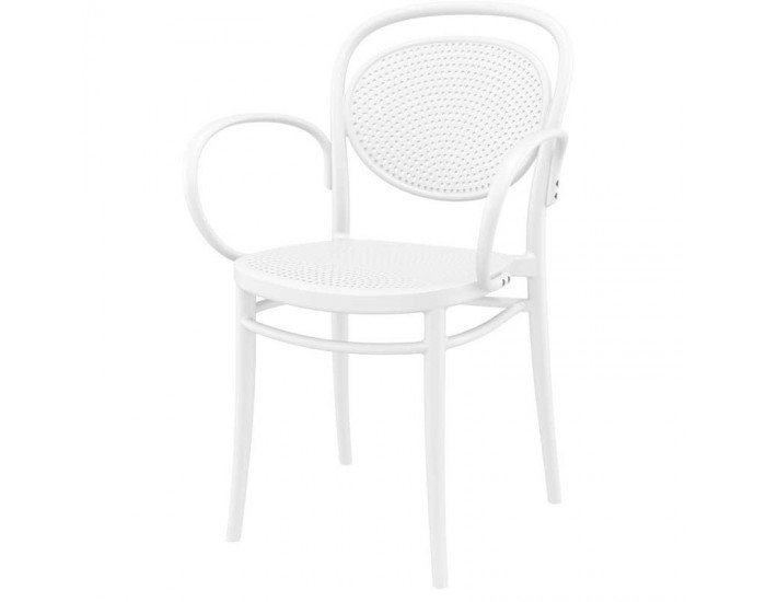 Стол Марсел XL бял