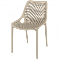 Стол Еър бежов полипропилен - Bogdan Furniture Am