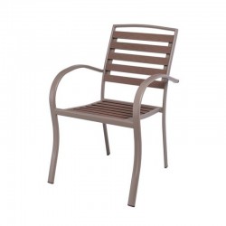 Стол АМ-6892-1 пясъчно бежово/орех - Bogdan Furniture Am