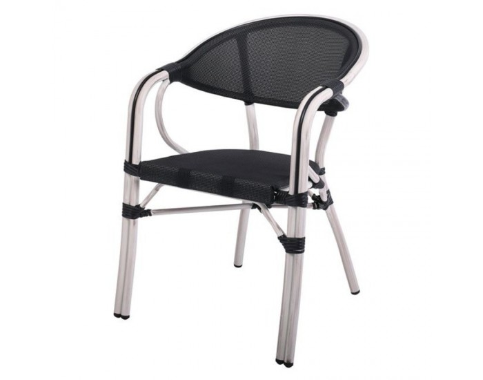 Стол АМ-258-22 бял/черен