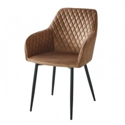 Стол АМ-7851-3 кадифе капучино - Bogdan Furniture Am