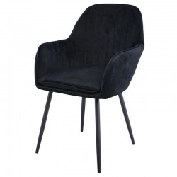 Стол АМ-711-4 черно кадифе - Bogdan Furniture Am