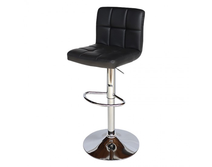 Бар стол Калипсо-12 кожа-черна Бар стол Калипсо-12 кожа-черна