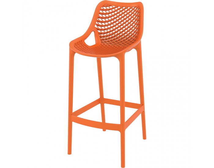 Бар стол Еър оранжев Бар стол Еър оранжев